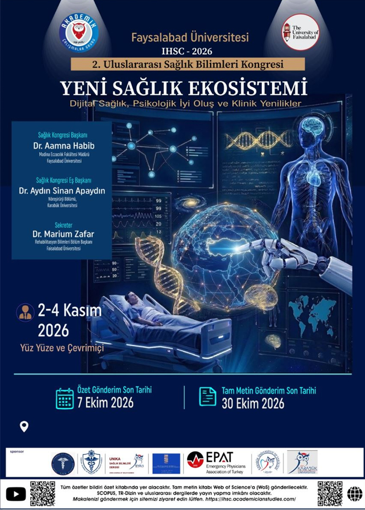 2. Uluslararası Sağlık Bilimleri Kongresi
